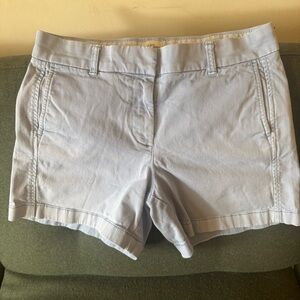 J. Crew Blue Bermuda Shorts Classic Cotton Style